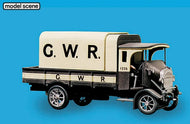 MOD-5136 MODELSCENE GWR Livery Thorneycroft Lorry Kit