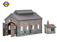 RAT-522 RATIO Engine Shed and Hut - OO Gauge
