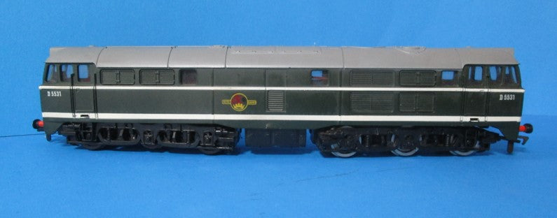 54101 GMR(AIRFIX) Class 31 D5531 in BR green - UNBOXED