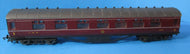 54202 MAINLINE  60' LMS Composite Coach 3936 in Maroon Livery 3936 - BOXED