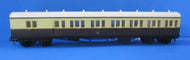54250 AIRFIX/GMR B Set coach in GWR brown and cream - BOXED