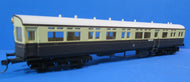 54255-5-K01 AIRFIX (GMR} GWR Auto-trailer 187 in chocolate and cream fitted with Kadee Couplings- BOXED