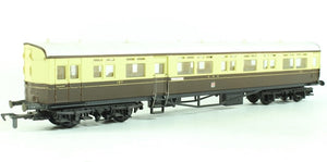 54255-5 AIRFIX (GMR} GWR Auto-trailer 187 "DIDCOT"  in chocolate and cream - BOXED