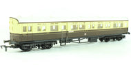 54255-5 AIRFIX (GMR} GWR Auto-trailer 187 "DIDCOT"  in chocolate and cream - BOXED