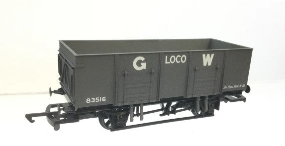54370-3 AIRFIX GWR 20 Ton Steel Mineral Wagon 835156 - BOXED