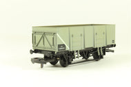 54371 GMR (AIRFIX) 21 ton steel mineral wagon P339371K in BR grey - UNBOXED