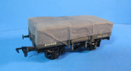 54372-9-P01 GMR (AIRFIX) GWR 5 Plank open wagon, with tarpaulin - BOXED