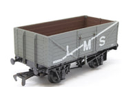 54379 GMR (AIRFIX) LMS Grey 7 plank coal wagon 602604 - UNBOXED