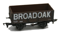 54381-3 AIRFIX (GMR) 7 Plank Open Wagon - "BROADOAK" - UNBOXED