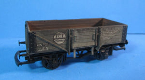 54389-7-P01 GMR (AIRFIX) 5 Plank Wagon "ICI", weathered - BOXED