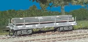 RAT-562 RATIO GWR Bogie Bolster with steel load