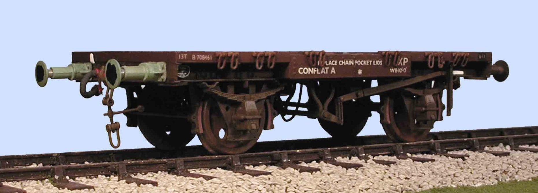 SP-7067 Slaters Wagon kit 	BR 13T Container Wagon 