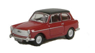 76AA001  OXFORD DIECAST Austin A40 Farina MkII "Agate Red/Black"
