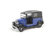 76AT002 OXFORD DIECAST Austin Low loader Taxi in Oxford blue