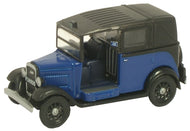 76AT002 OXFORD DIECAST Austin Low loader Taxi in Oxford blue   - UNBOXED