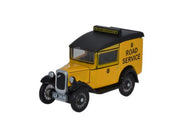 76ASV002 OXFORD DIECAST Austin 7 RN van - "AUTOMOBILE ASSOCIATION ROAD SERVICE"