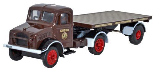 76BD008 GWR Bedford OX Flatbed Trailer - BOXED