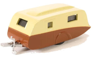 76CV003 OXFORD DIECAST  Caravan Cream Brown