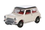 76MN002 OXFORD DIECAST Austin Mini in white/black - UNBOXED