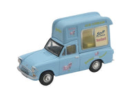 76ANG014 OXFORD DIECAST Ford Anglia van in 'TONIBELL" Ice cream blue livery