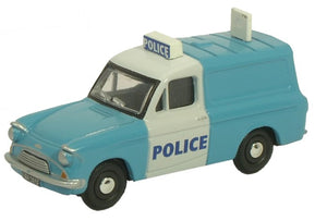 76ANG030 OXFORD DIECAST Ford Anglia van "POLICE"