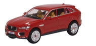 76JFP003 OXFORD DIECAST Jaguar F Pace Italian Racing Red