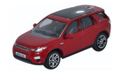 76LRDS002 OXFORD DIECAST Land Rover Discovery Sport Firenze Red