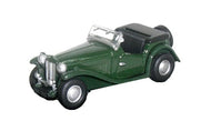 76MGTC001 OXFORD DIECAST MGTC in British racing green