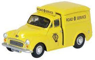 76MM016 OXFORD DIECAST Morris Minor van in "AA" yellow livery