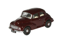 76MMS004 OXFORD DIECAST Morris Minor MM maroon