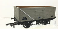 76MW7013W OXFORD RAIL 7 Plank wagon BR Grey P73162 - BOXED