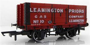 76MW7002 OXFORD RAIL 7 Plank Mineral Wagon "Leamington Priors Gas" No.10 - BOXED