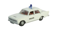 76ZEP003 OXFORD DIECAST Ford Zephyr white "POLICE" car