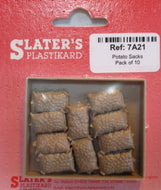 SP-7A21 SLATERS Potato Sacks pack of 10 - O Gauge