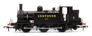 936013 RAPIDO LBSCR Stroudley Class E1 No.3 "RYDE" Southern Black with Sunshine Yellow lettering (IoW Condition) )