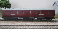 937307 MAINLINE BR (Ex. LMS) 50' Type BG Parcels Van BR Maroon M31361M, with metal wheels - BOXED