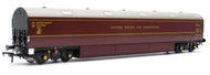 HEL-9626 HELJAN TCV Car Transporter Van in BR Eastern Region lined maroon - E96286E