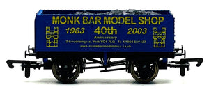 B175 DAPOL "MONK BAR MODEL SHOP 4oth ANNIVERSARY"  7 plank wagon - Boxed