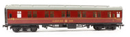 HD-4078 HORNBY DUBLO Super Detail Mk1 Sleeping Car W2402 in BR Maroon  - BOXED