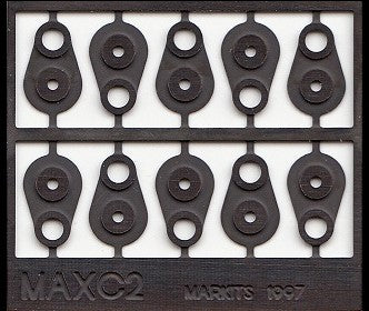 MAXC2 MARKITS Axle Nut Covers  for 14mm and 15mm wheels - pack of 10