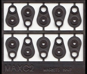 MAXC2 MARKITS Axle Nut Covers  for 14mm and 15mm wheels - pack of 10