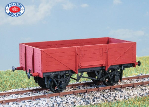 PC25 PARKSIDE LNER 5 Plank Open Wagon -  includes metal wheels & transfers