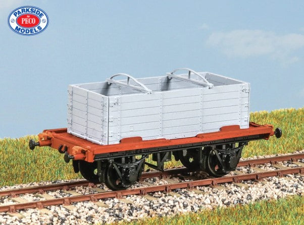 PC35 PARKSIDE LNER Conflat S + DS Container Kit -  includes metal wheels & transfers