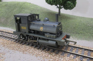 R2335A HORNBY Class 0F Pug 0-4-0ST 51232 in BR Black (weathered) - BOXED