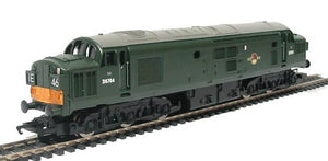 R2471B HORNBY BR Class 37 Green Diesel split headcode D6704 - UNBOXED