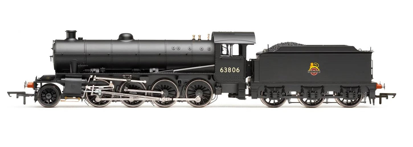 R3730 HORNBY BR Thompson Class O1 2-8-0 3418 in BR Black No. 63806 - BOXED