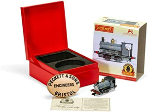 R3825 HORNBY Class W4 Peckett 0-4-0ST 614 in grey - Centenary Year Limited Edition - BOXED