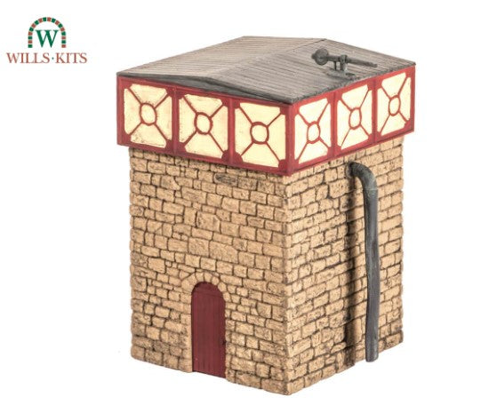 SS34 WILLS Water Tower and Stone Base Kit