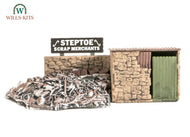 SS40 WILLS Scrap yard, Small Building & Scrap Pile Kit