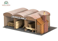 SS73 WILLS Timber Yard Kit